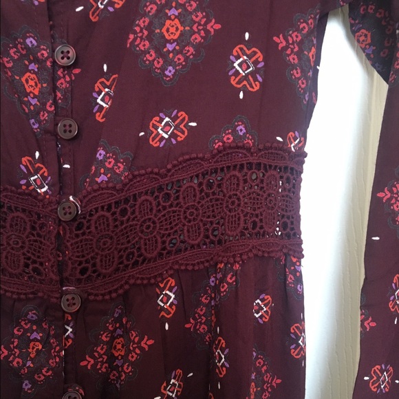 LAST ONE Boho Crochet Waist Maxi Dress 🎉2XHP🎉 - Picture 2 of 3