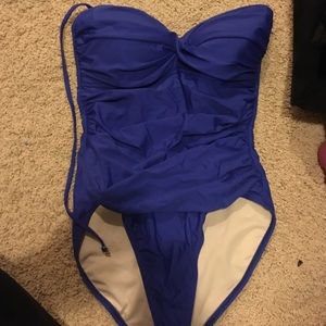 La Blanca dark periwinkle swim suit