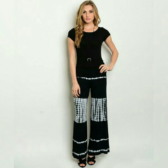 Restock! Tie dye wide leg pants / palazzo - Picture 4 of 4