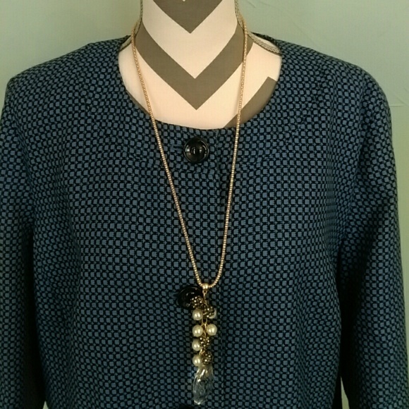 🇺🇸Covington Woman geo- print blazer plus size - Picture 3 of 4