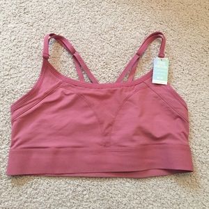 Pink Victoria secret sports bra
