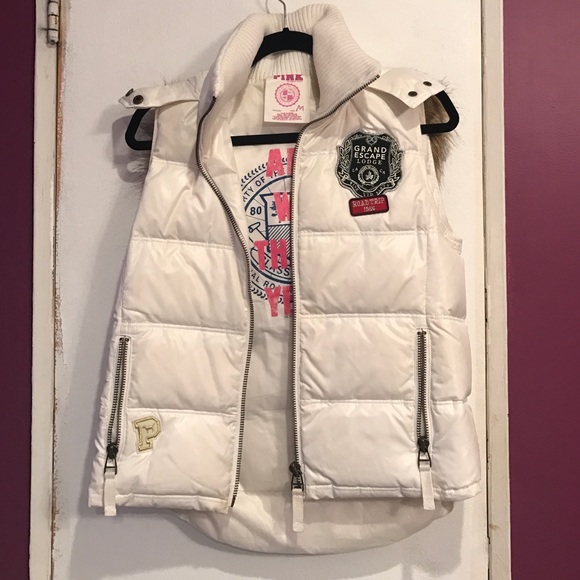 White Victoria's Secret vest !