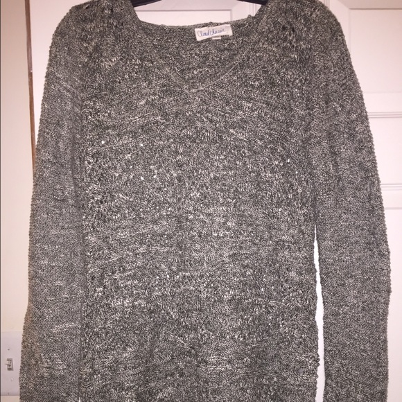Gray sweater