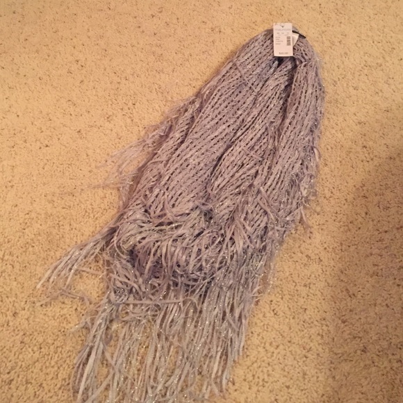 Silver Infinity Scarf