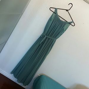 Elegant Teal maxi dress - 1 size fits all