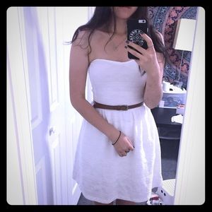 Bershka strapless dress