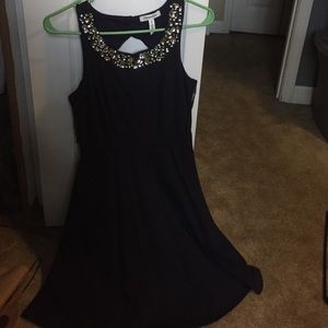 Navy blue dress