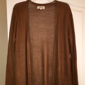 Brown crochet cardigan 💕