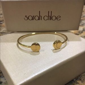 Sarah Chloe Initial Bracelet (J & C)