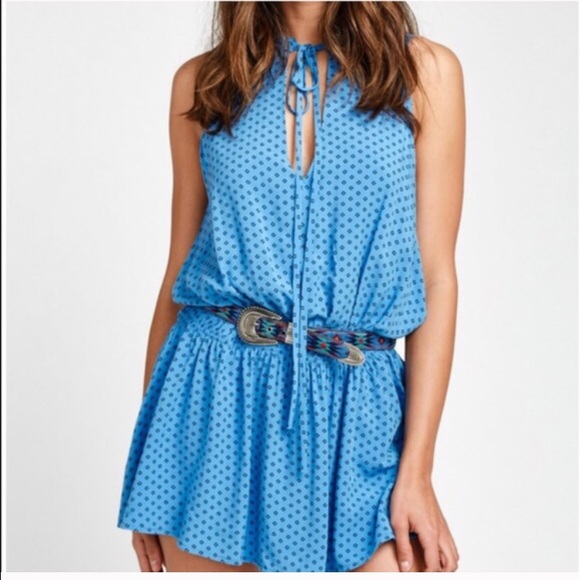 Wildfox Diamond Foulard flyby Romper nwts