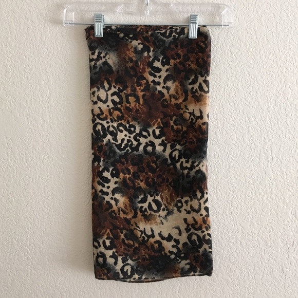 Leopard Infinity Scarf - Picture 3 of 3