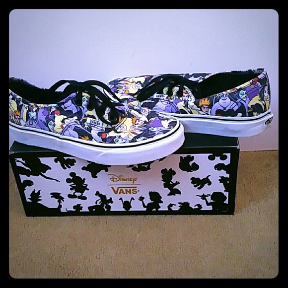 Disney Vans collab Villians lace up