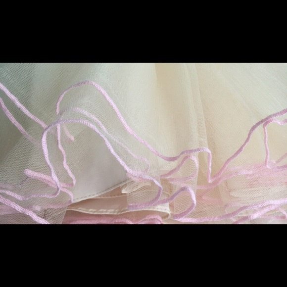 Short peachy dress | Camille La Vie | Pink floral - Picture 3 of 4