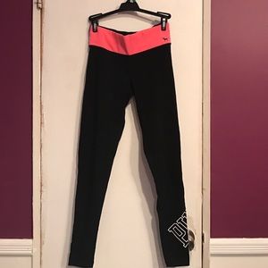 Vs pink workout leggings