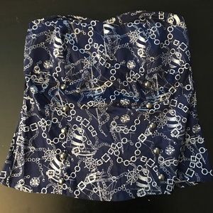 Sailor Corset Top Torrid Size 2