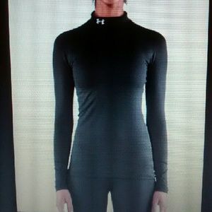 Under armour black long sleeve compression shirt