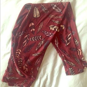 LLR feather leggings