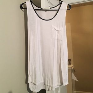 White tank top