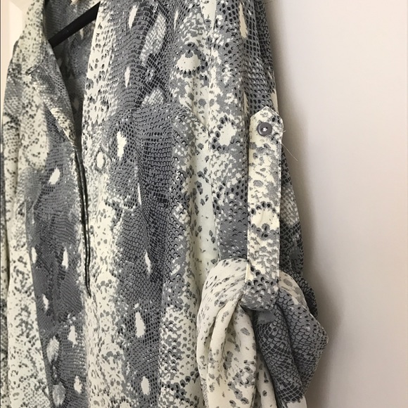 Snake Skin boutique top