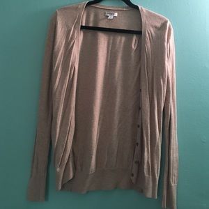Old Navy tan cardigan
