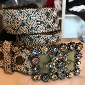 Aqua Crystal Star Belt