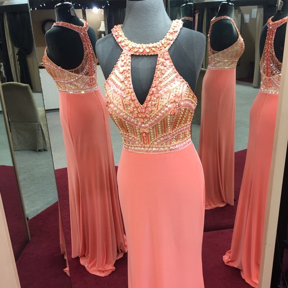 Dresses Coral Prom Dress Size 6 Poshmark