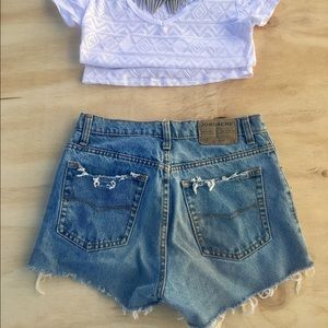Retro 1980 Jordache high waisted cut offs