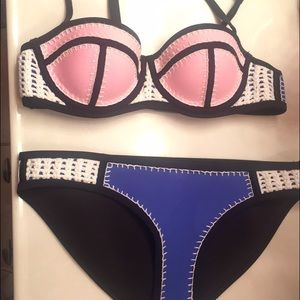 TRIANGL BLUE MUSK XS TOP AND BOTTOM, 100% real!!!