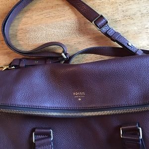 Fossil purse, brown