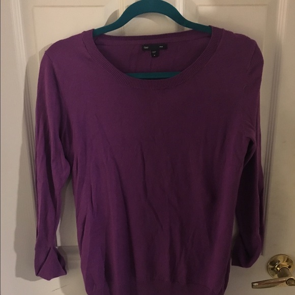 Gap purple sweater