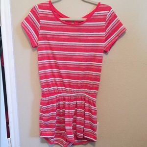 Cotton Striped Romper