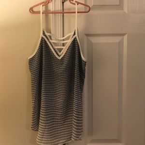 Ombré spaghetti strap top