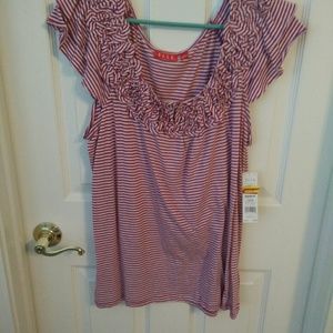 Elle striped NWT shirt