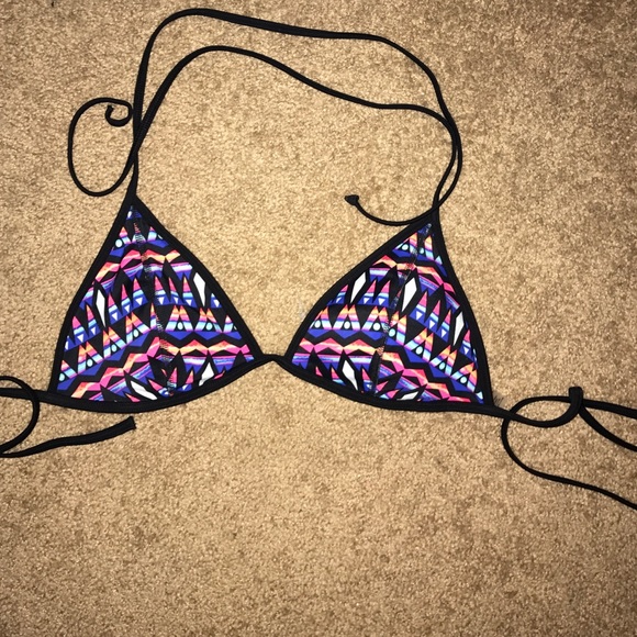 VS Pink Tribal Bikini Top