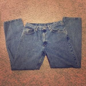 Wrangler men's 34x32 relaxed fit jeans