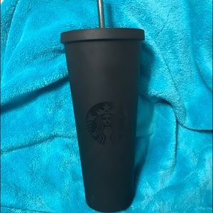 Starbucks Venti Matte Black Cup
