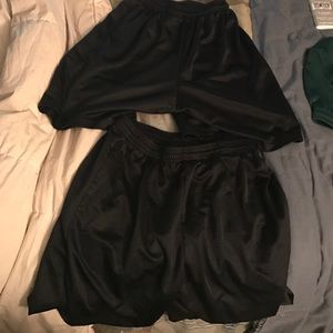 Black shorts