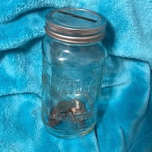 Mason Coin Jar