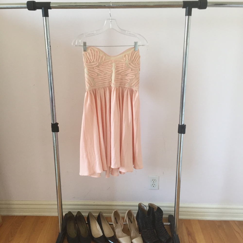 Millau Light Pink Mini Dress