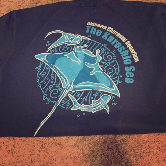 Men's XL Okinawa Churaumi Aquarium tshirt