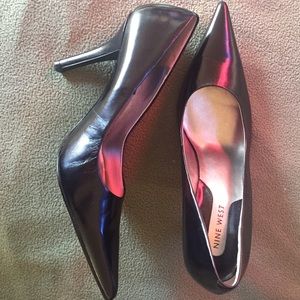 NWOB Nine West Black Pumps 8.5 M, 3" heel