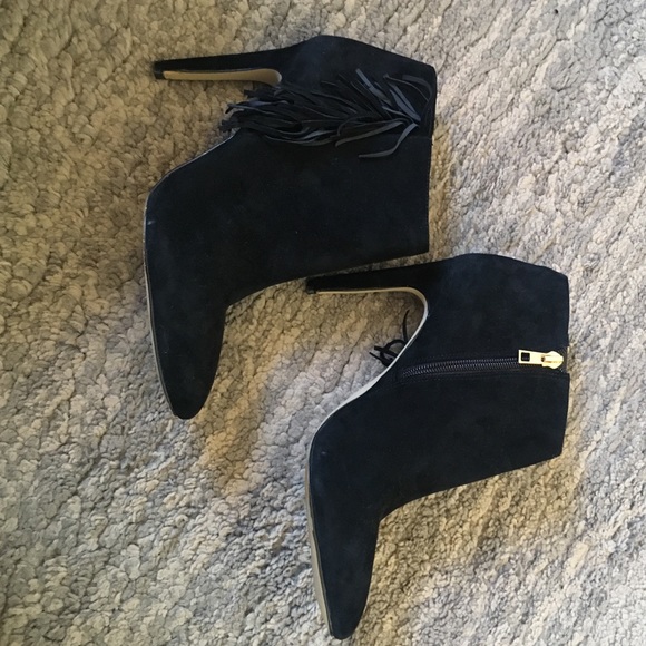 Fringe Ankle Boots - Picture 2 of 4