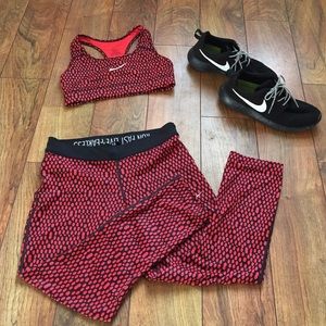 Nike pro matching set
