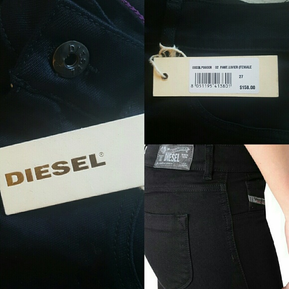 ๐ซSOLD๐ซ Diesel Livier 0800R Jeggings - Picture 4 of 4