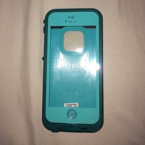 Teal Lifeproof IPhone 5s