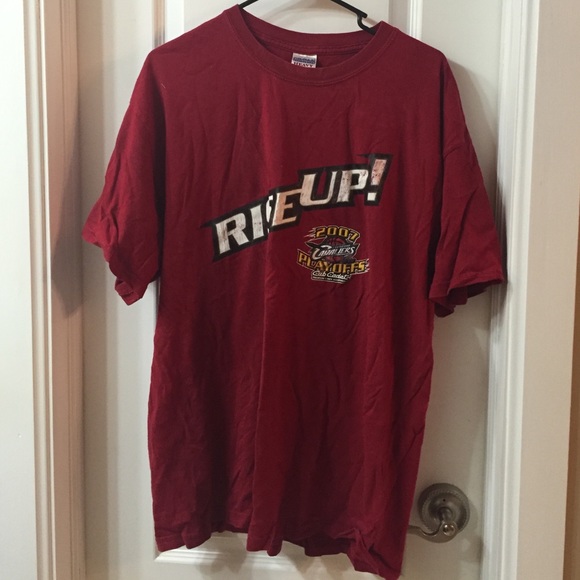 2007 Cleveland Cavaliers tee shirt playoffs-