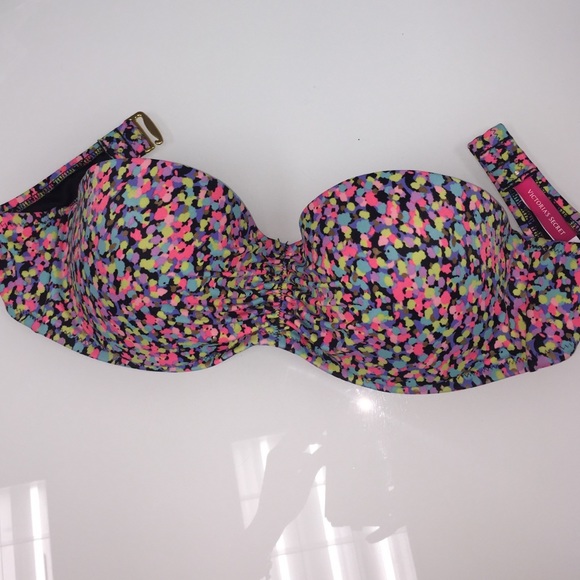 Victoria Secret strapless bathing suit top.