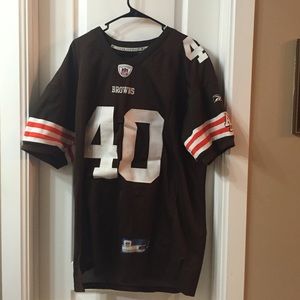 Cleveland Browns jersey # 40 Hillis