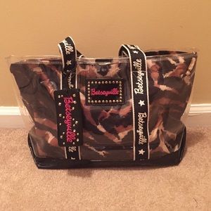 Betsey Johnson betseyville animal print bag