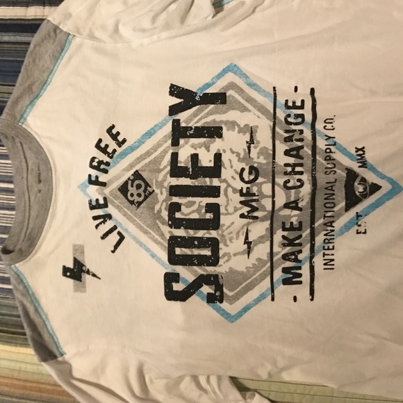 Men's long sleeve Society Tee